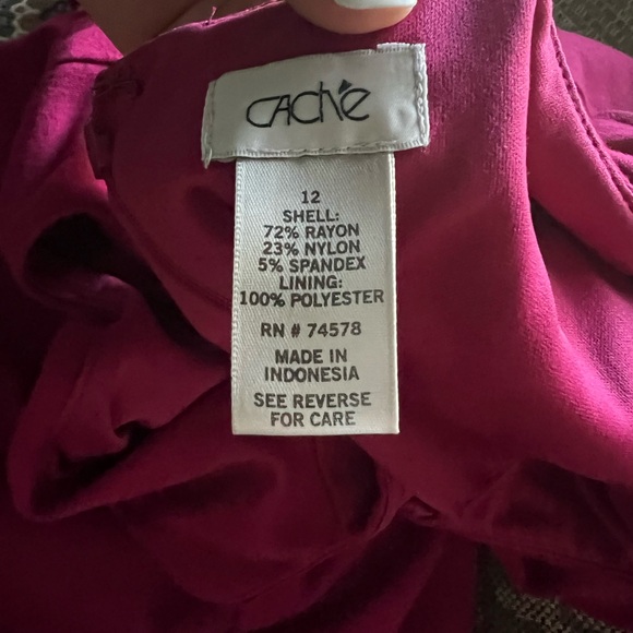 Magenta dress - Picture 4 of 4